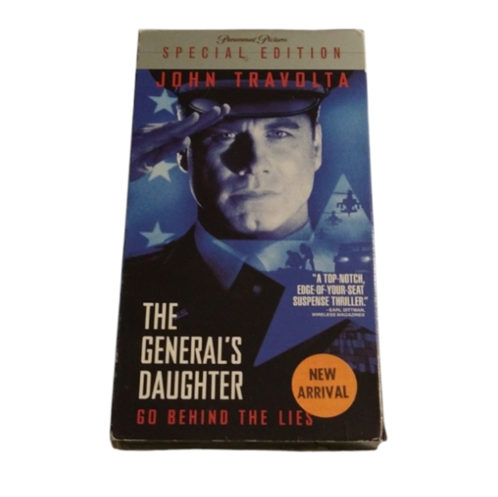 The General's Daughter 1999 Thriller/Mystery vhs tape